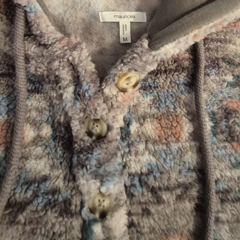 Maurices Multicolor Patterned Sweater - Picture 2 of 4